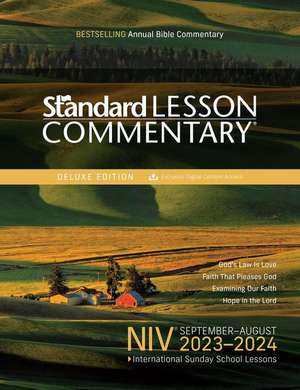 Niv(r) Standard Lesson Commentary(r) Deluxe Edition 2023-2024 de Standard Publishing