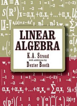 Linear Algebra de K. A. Stroud