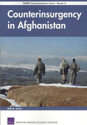 Counterinsurgency in Afghanistan de Seth G. Jones