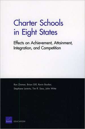 Charter Schools in Eight States de Ron Zimmer