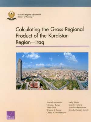 Calculating the Gross Regional Product of the Kurdistan Region Iraq de Shmuel Abramzon