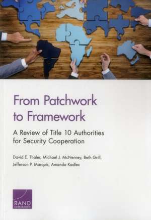 From Patchwork to Framework de David E. Thaler