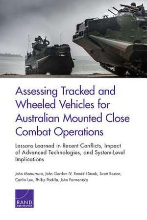 ASSESSING TRACKED AMP WHEELED VEPB de John Matsumura