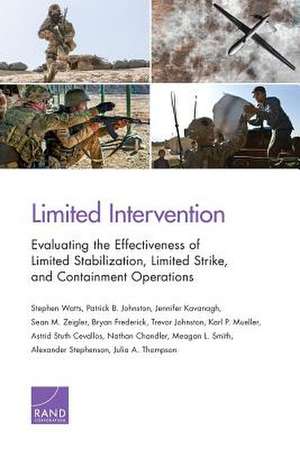 Limited Intervention de Stephen Watts