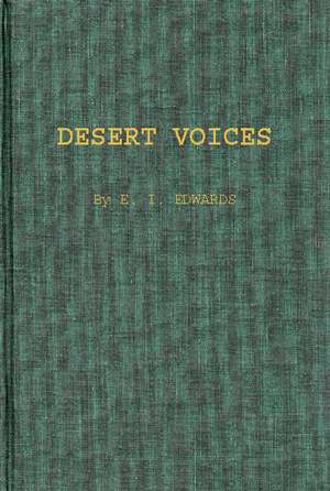 Desert Voices de Elza Ivan Edwards