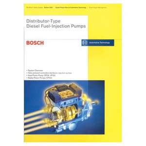 Distributor Type Diesel Fuel Injection Pumps: Bosch Technical Instruction de Robert Bosch