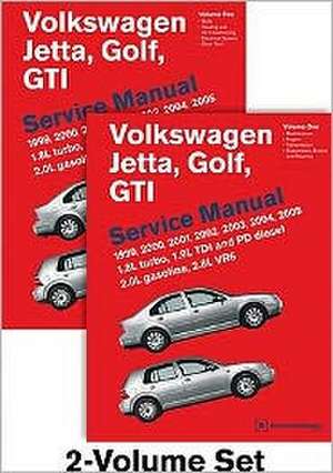 Volkswagen Jetta, Golf, GTI (A4) Service Manual: 1.8l Turbo, 1.9l Tdi Diesel, Pd Diesel, 2.0l Gasoline, 2.8l de Bentley Publishers