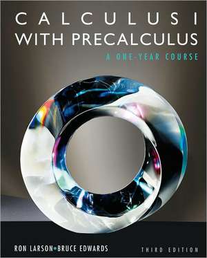 Calculus I with Precalculus de Ron Larson