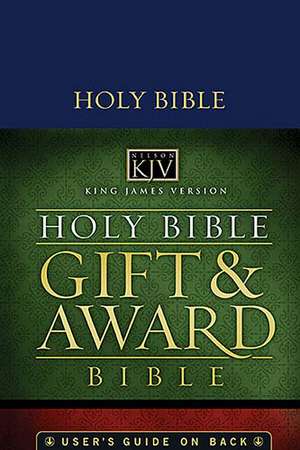 Gift and Award Bible-KJV de Nelsonword