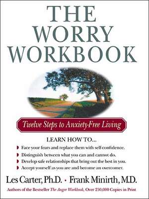 The Worry Workbook: Twelve Steps to Anxiety-Free Living de Les Carter