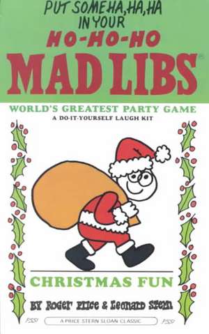 Christmas Fun Mad Libs de Roger Price