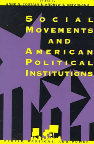 Social Movements and American Political Institutions