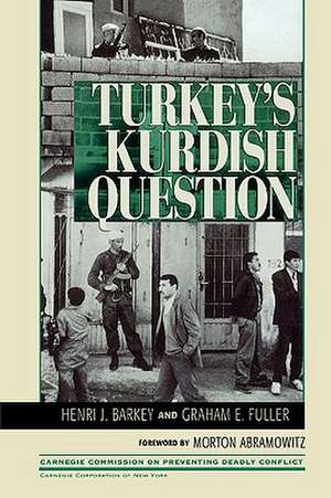 Turkey's Kurdish Question de Henri J. Barkey