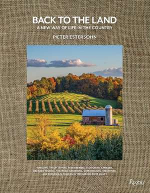 Back to the Land: A New Way of Life in the Country de Pieter Estersohn