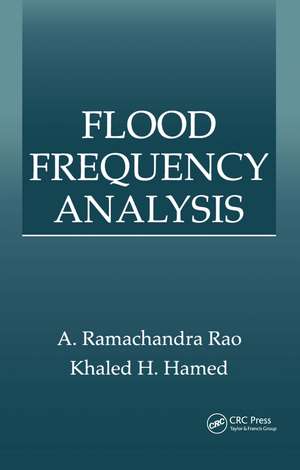 Flood Frequency Analysis de Khaled Hamed