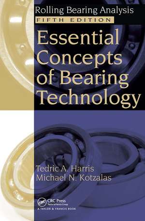 Essential Concepts of Bearing Technology de Tedric A. Harris