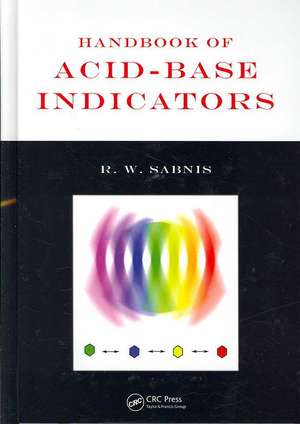 Handbook of Acid-Base Indicators de R. W. Sabnis