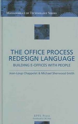 The Office Process Redesign Language de Jean-Loup Chappelet