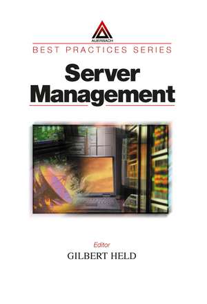 Server Management de Gilbert Held