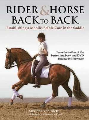 Rider & Horse Back to Back de Susanne Dietze