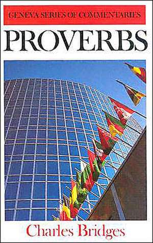 Proverbs de Charles Bridges