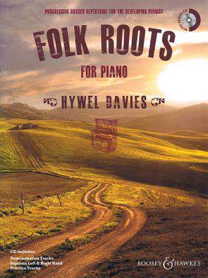 Folk Roots for Piano de Hywel Davies