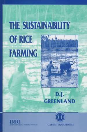 Sustainability of Rice Farming de D Greenland