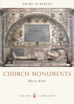 Church Monuments de Brian Kemp