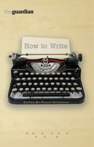 How to Write de Philip Oltermann