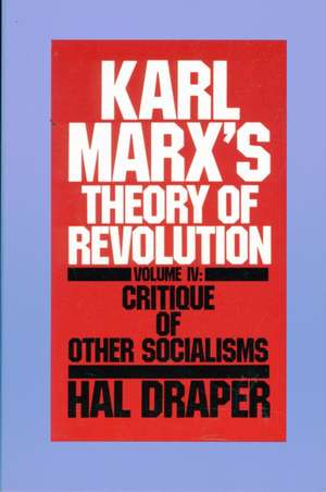 Critique of Other Socialisms de Karl Marx