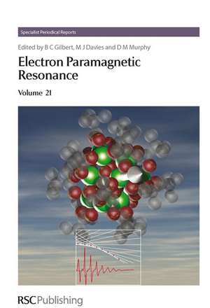 Electron Paramagnetic Resonance: Volume 21 de Royal Society of Chemistry