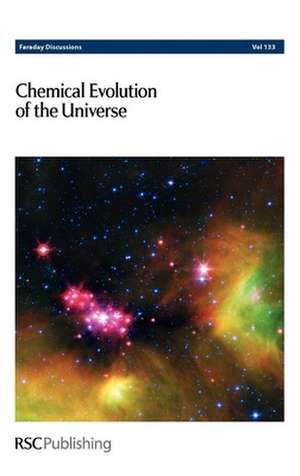 Chemical Evolution of the Universe de Royal Society of Chemistry