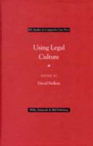 Using Legal Culture