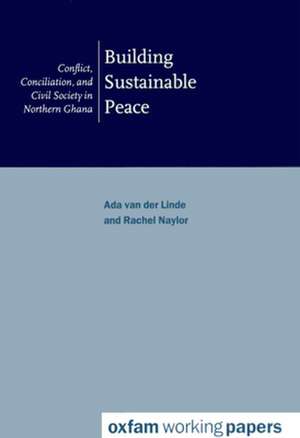 Building Sustainable Peace de Ada (Programme Development OfficerHealthNet) Linde