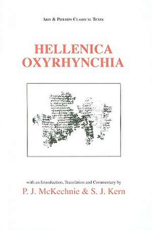 Hellenica Oxyrhynchia de P. R. McKechnie