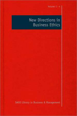 New Directions in Business Ethics de Andy Crane