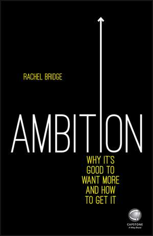 Ambition de Rachel Bridge