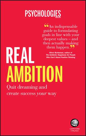 Real Ambition – Quit dreaming and Create Success Your way de P Magazine