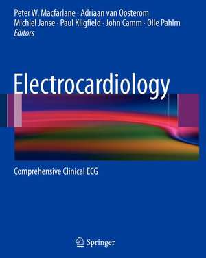 Electrocardiology: Comprehensive Clinical ECG de Peter W. Macfarlane