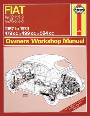 Fiat 500 (57 – 73) Haynes Repair Manual de Haynes