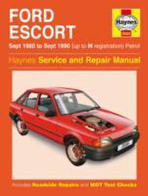 Ford Escort Petrol (Sept 80 – Sept 90) Haynes Repair Manual de Haynes