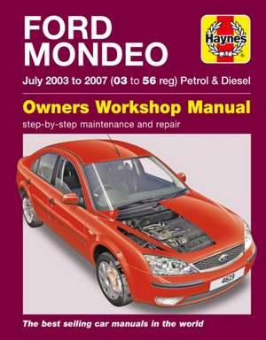 Ford Mondeo Petrol & Diesel (July 03 – 07) Haynes Repair Manual de Haynes