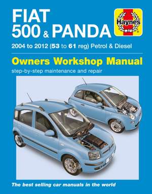 Fiat 500 & Panda (04 – 12) Haynes Repair Manual de Haynes