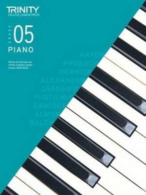 Trinity College London Piano Exam Pieces & Exercises 2018-2020. Grade 5 de Trinity College London