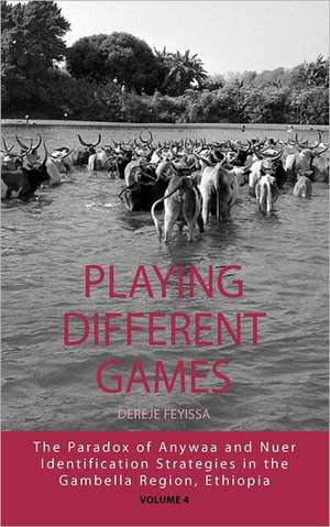 Playing Different Games de Dereje Feyissa