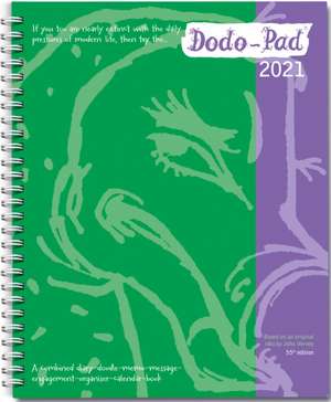 Dodo Pad Original Desk Diary 2021 - Week to View Calendar Ye