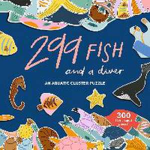 299 Fish (and a Diver) 300 Piece Puzzle de Léa Maupetit