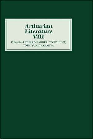 Arthurian Literature VIII de Richard Barber