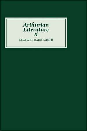 Arthurian Literature X de Richard Barber