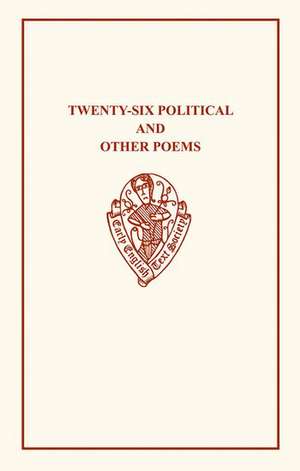 Twenty-Six Political Poems de J. Kail